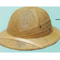 Hard Straw Pith Helmet